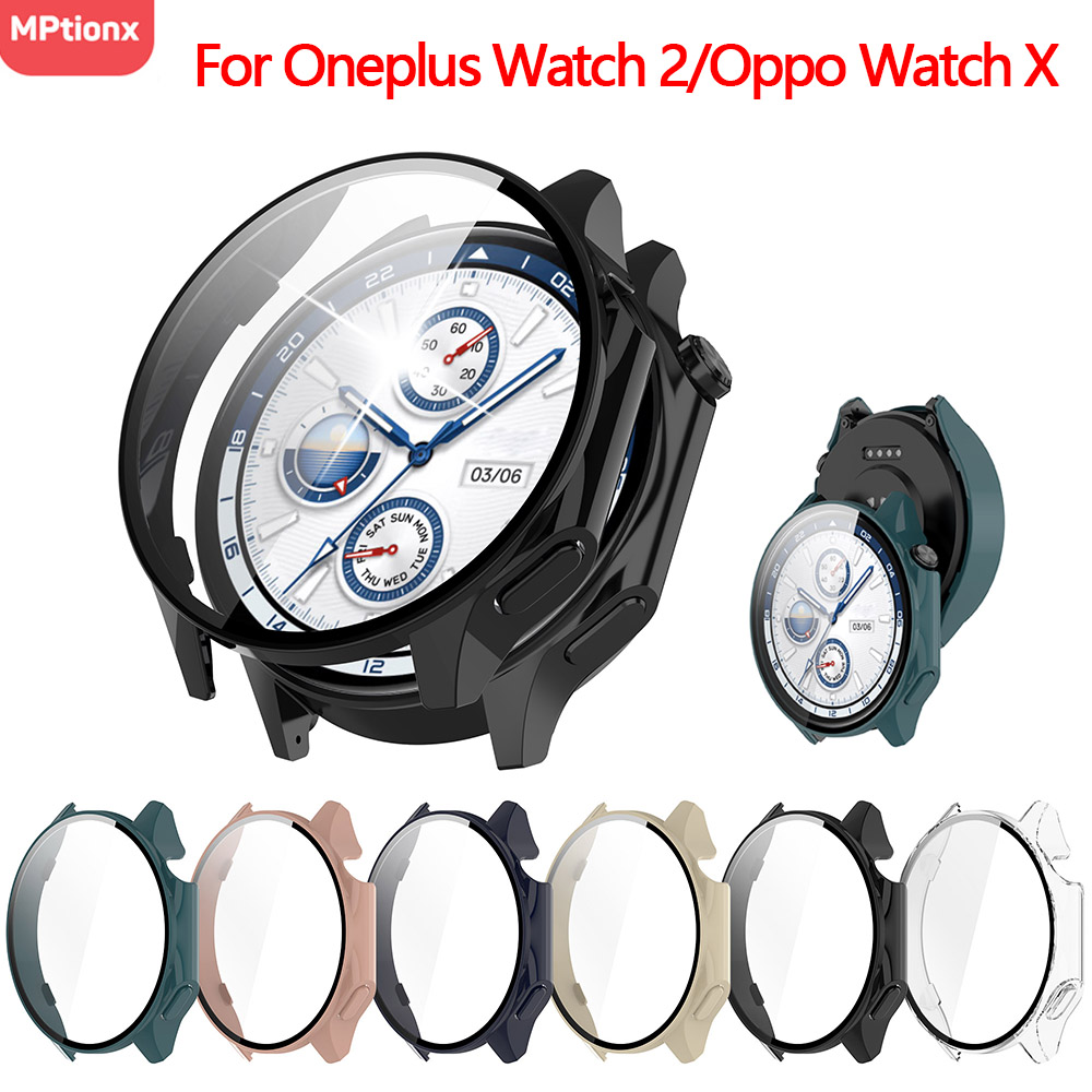 Xwatch Smartwatch - PC ケース + ガラス Oneplus Watch