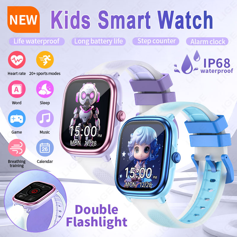 French Connection Watches Smartwatch App - LIGE キッズガールズボーイズプレゼントスマートウォッチフィットネストラッカー Bluetooth 通話スマートウォッチ男性女性歩数計防水子供用腕時計