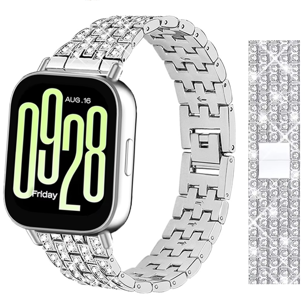 Smartwatch Samsung Watches For Women - ステンレス鋼ダイヤモンド時計バンド Redmi 時計 5 Lite 22