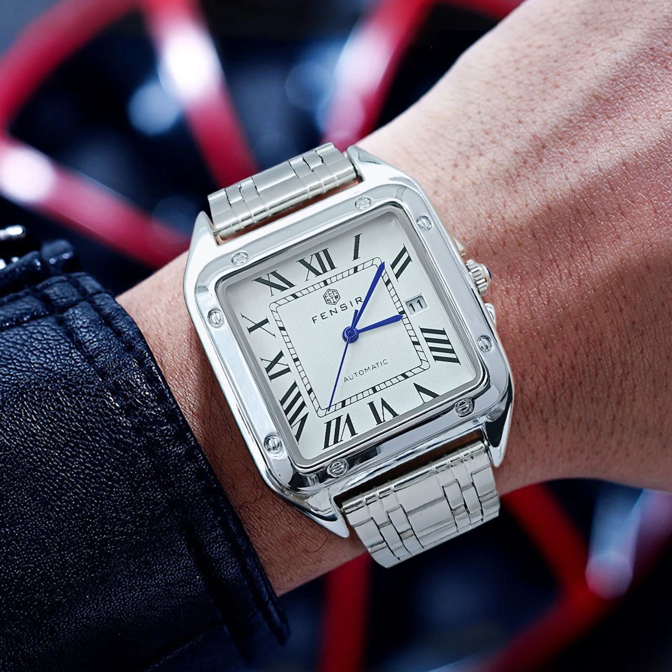 Smartwatch Watches Best Gift For Men - ヨーロッパ、アメリカ、日本、韓国スタイルのスクエアビジネスメンズウォッチ、パーティーギフトウォッチ、若者、学生、社交界の若者向けのファッショナブルでカジュアルな多用途個性派クォーツウォッチ、彼への最高の贈り物。