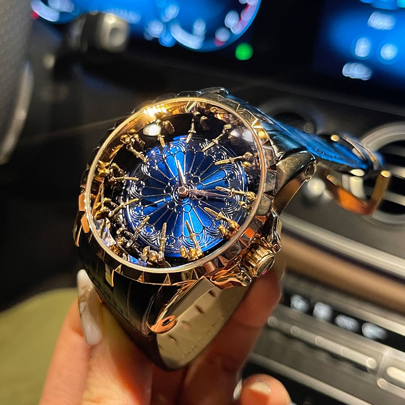 新しい高級でエレガントなメンズ腕時計、円卓の十二騎士団コンセ - Smartwatch Watches Best Gift For Men のレビューと価格