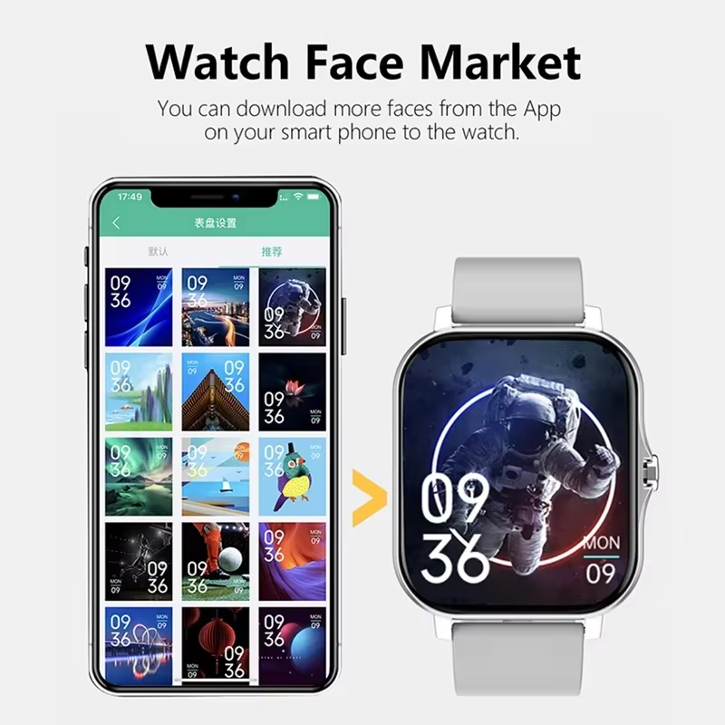 レノボ スポーツスマートウォッチ 防水フィットネストラッカー - Smartwatch Professional Watches For Men のレビューと価格