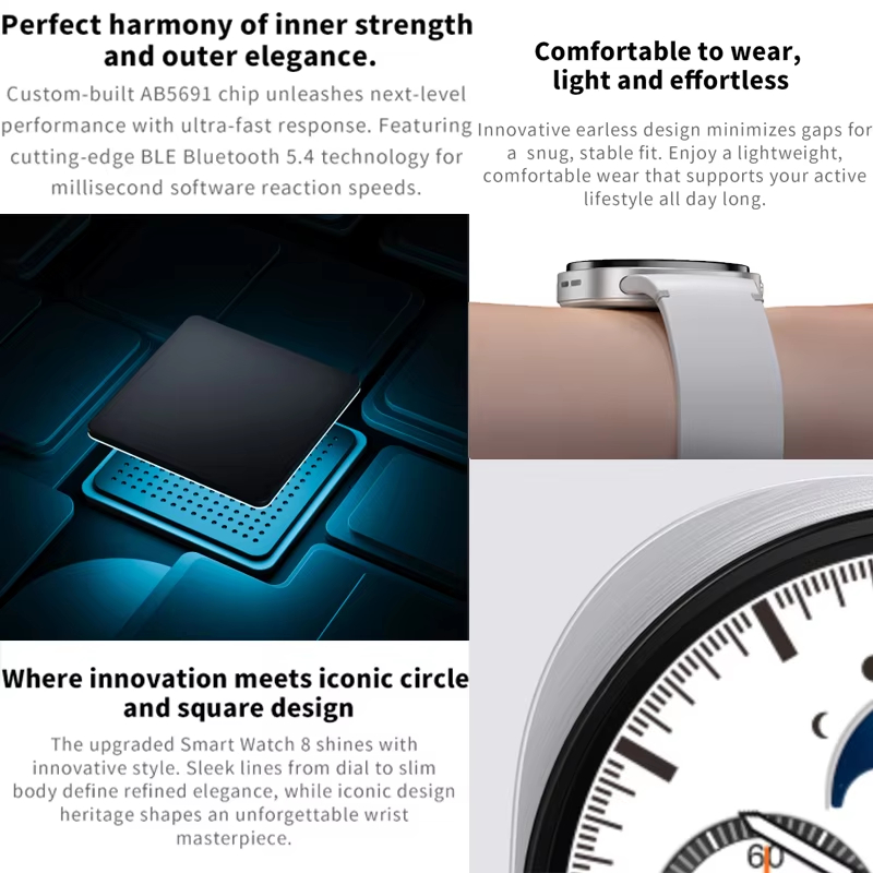 2026年ニュークラシック8 Max女性用スマートウォッチG - Smartwatch Professional Watches For Men のレビューと価格