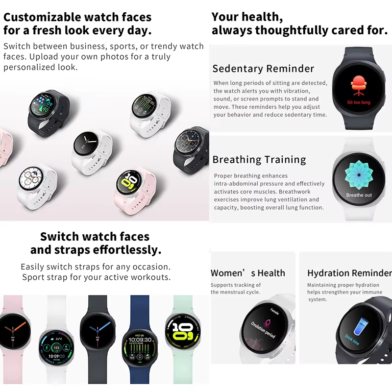 2026年ニュークラシック8 Max女性用スマートウォッチG - Smartwatch Professional Watches For Men のレビューと価格
