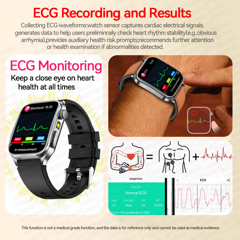 2026年新型非侵襲レーザー治療対応、3つの高度なスマートウ - Smartwatch Professional Watches For Men のレビューと価格
