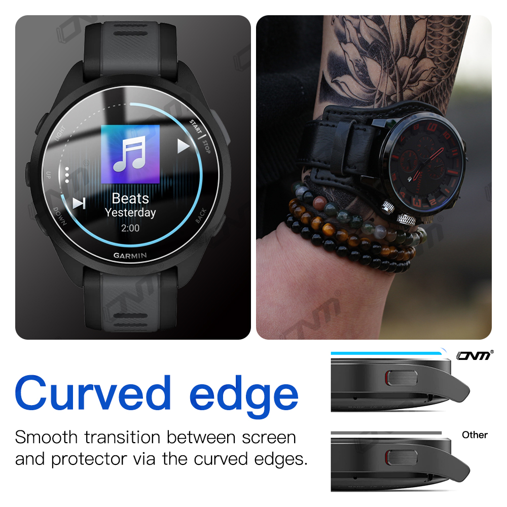 ガーミンフォアランナー用のプレミアム強化ガラス,音楽付きスマ - Xwatch Smartwatch のレビューと価格