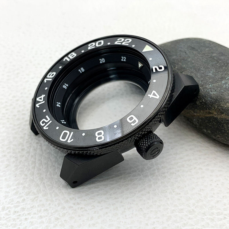 Mod ブラックキングサムライケースフィット NH34 NH - Citizen Watch Tsuyosa のレビューと価格