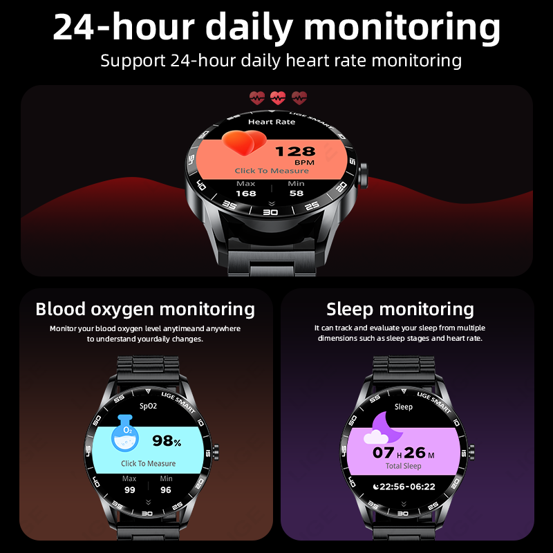 LIGE 新しいスマートウォッチ男性 Bluetooth 通 - Smartwatch Watches Birthday Gift For Men のレビューと価格