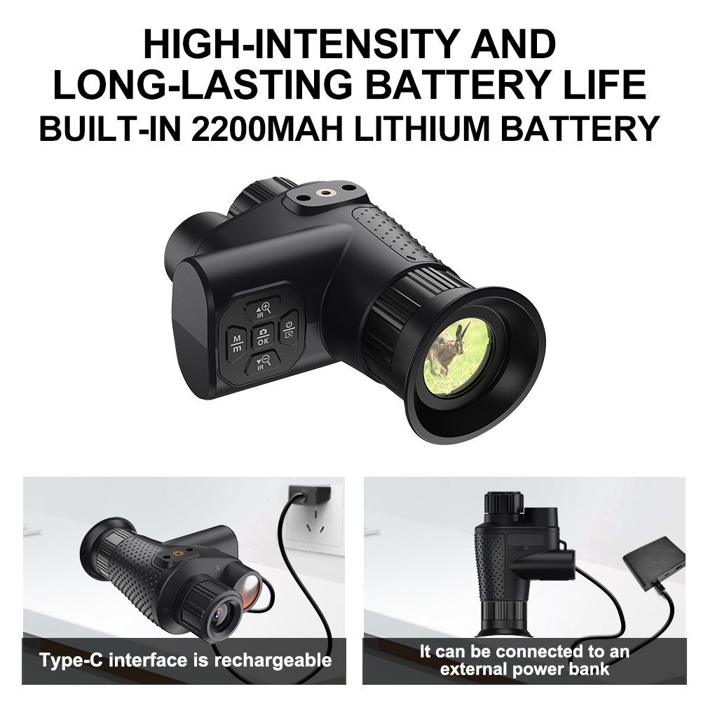新入荷 4K HD ミニヘッドマウント式 8倍ズーム赤外線望 - Watch Es のレビューと価格