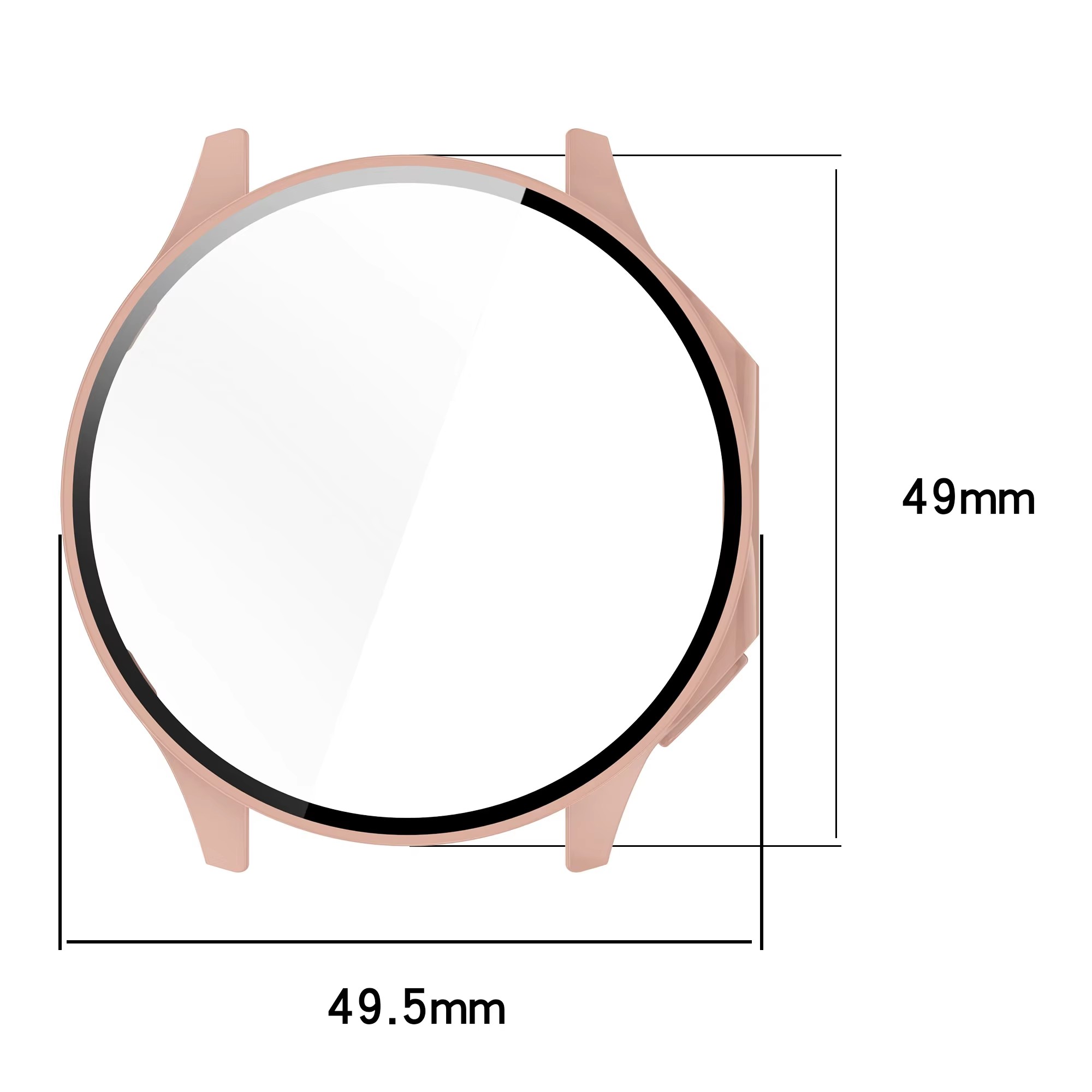 Oppo 時計 X アクセサリー新しいガラス + ケース O - Xwatch Smartwatch のレビューと価格