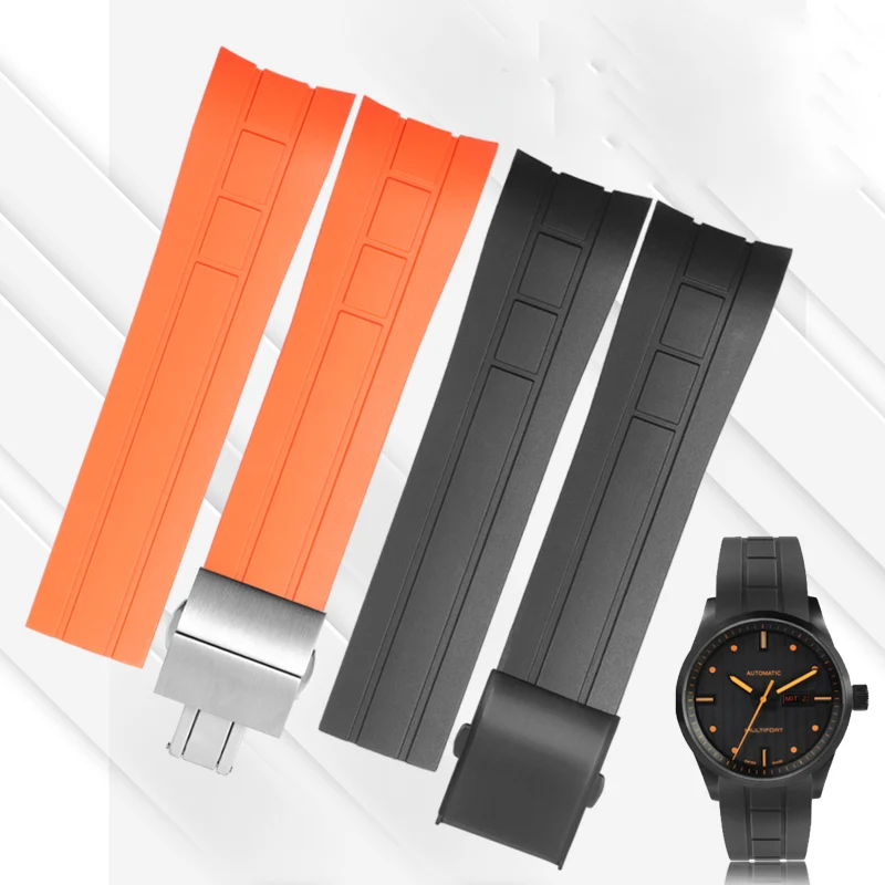 22 ミリメートル 23 ミリメートルラバーストラップダイビ - Tide Watch Surf のレビューと価格