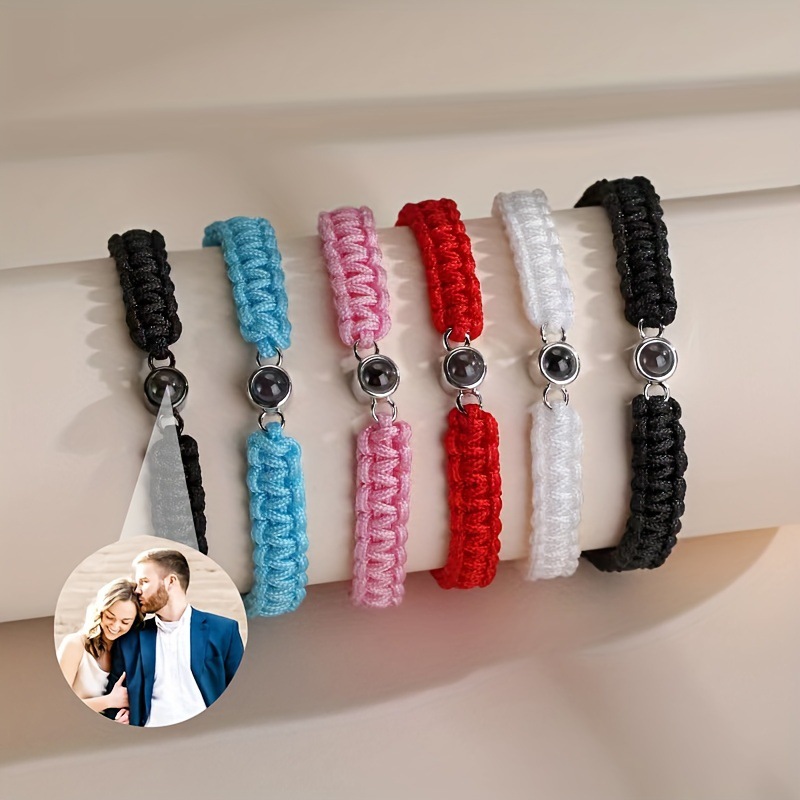 カスタム写真投影ブレスレット、写真入りブレスレット、手作りミ - Bracelet Link Remover のレビューと価格