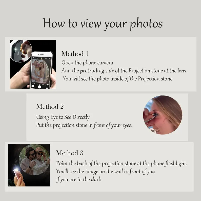 カスタム写真投影ブレスレット、写真入りブレスレット、手作りミ - Bracelet Link Remover のレビューと価格