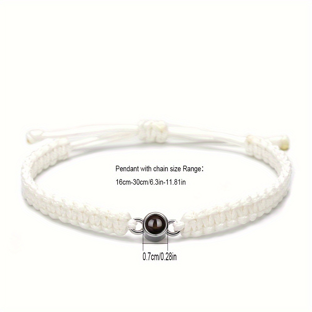 カスタム写真投影ブレスレット、写真入りブレスレット、手作りミ - Bracelet Link Remover のレビューと価格