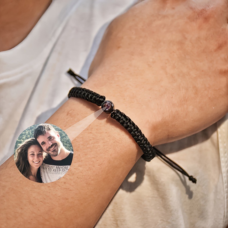 カスタム写真投影ブレスレット、写真入りブレスレット、手作りミ - Bracelet Link Remover のレビューと価格