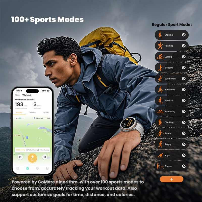 2026年新型ミリタリーTANK X3スマートウォッチ メン - Smartwatch Professional Watches For Men のレビューと価格