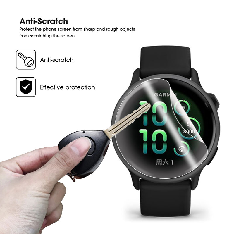 ソフトスクリーンプロテクターガーミン Vivoactive  - Xwatch Smartwatch のレビューと価格