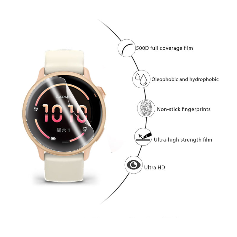 ソフトスクリーンプロテクターガーミン Vivoactive  - Xwatch Smartwatch のレビューと価格