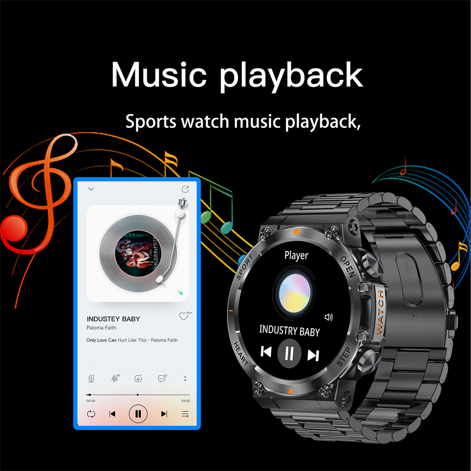 2026年新作スマートウォッチ メンズ 1.39インチAMO - Smartwatch Professional Watches For Men のレビューと価格
