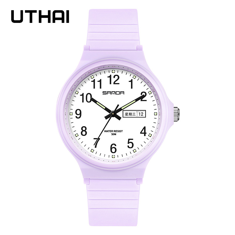 UTHAI L02 レディース腕時計ファッションシンプルなメ - Tide Watch Surf のレビューと価格