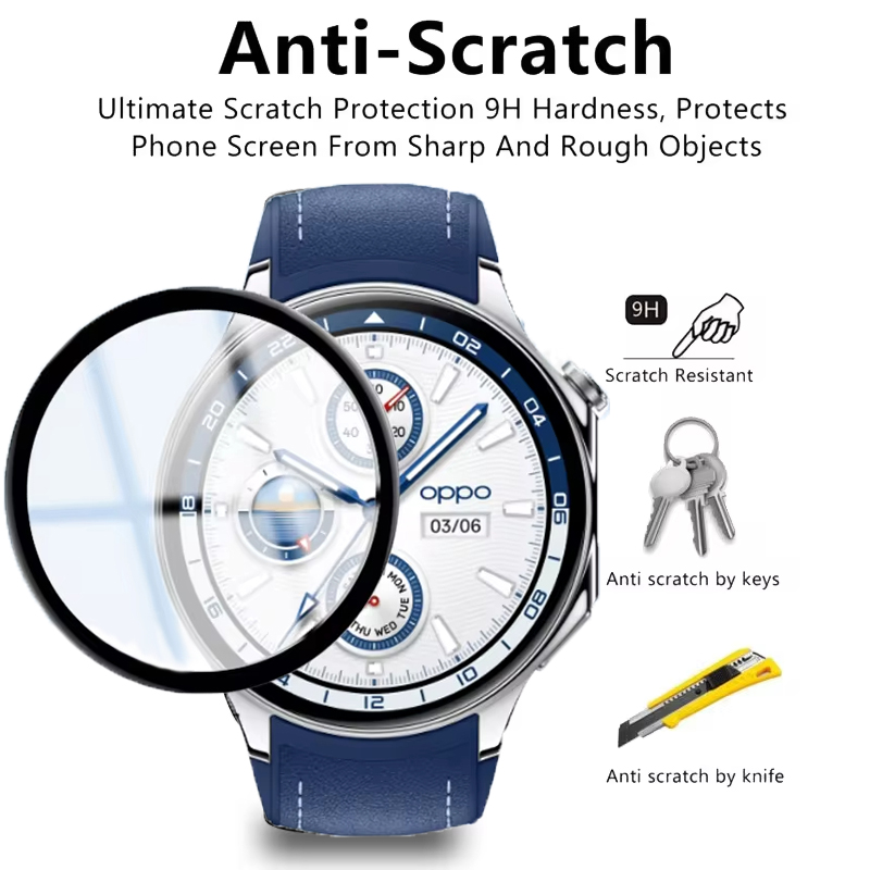 スクリーンプロテクター OPPO Watch X アンチスク - Xwatch Smartwatch のレビューと価格