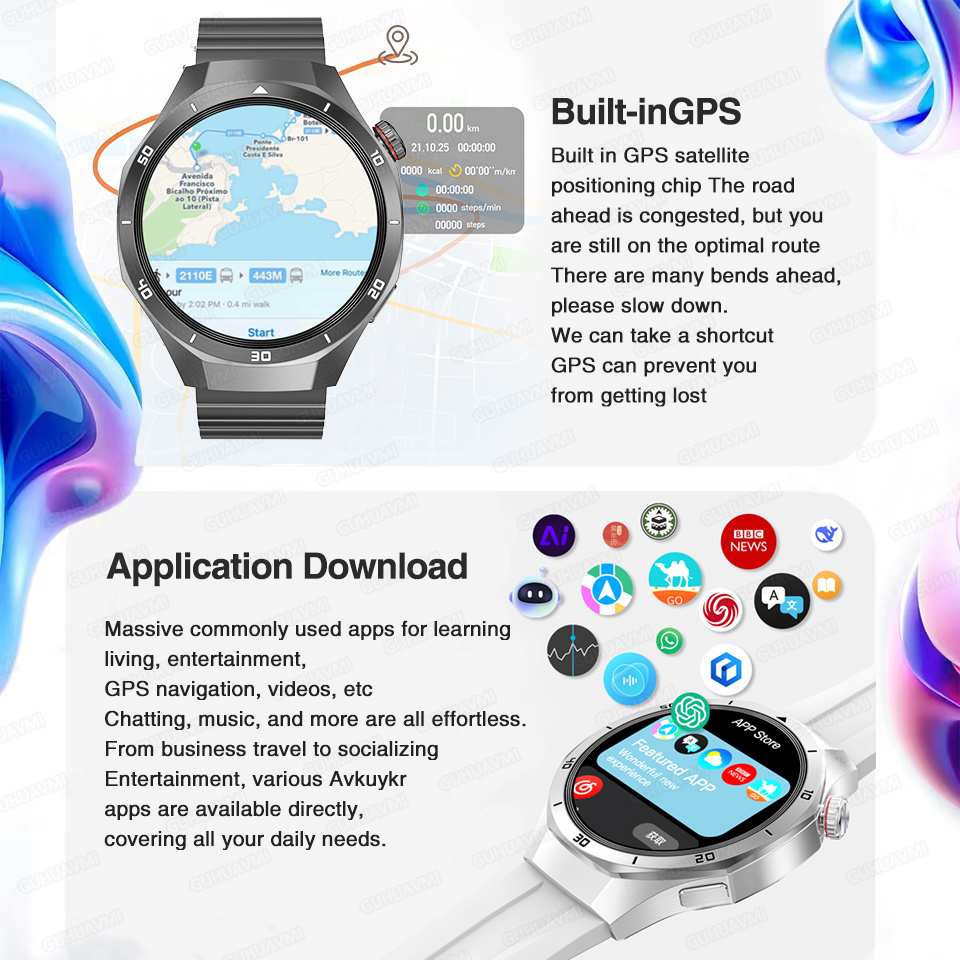 2026年新型ウォッチ5 Pro GPSマップナビゲーション - Smartwatch Professional Watches For Men のレビューと価格