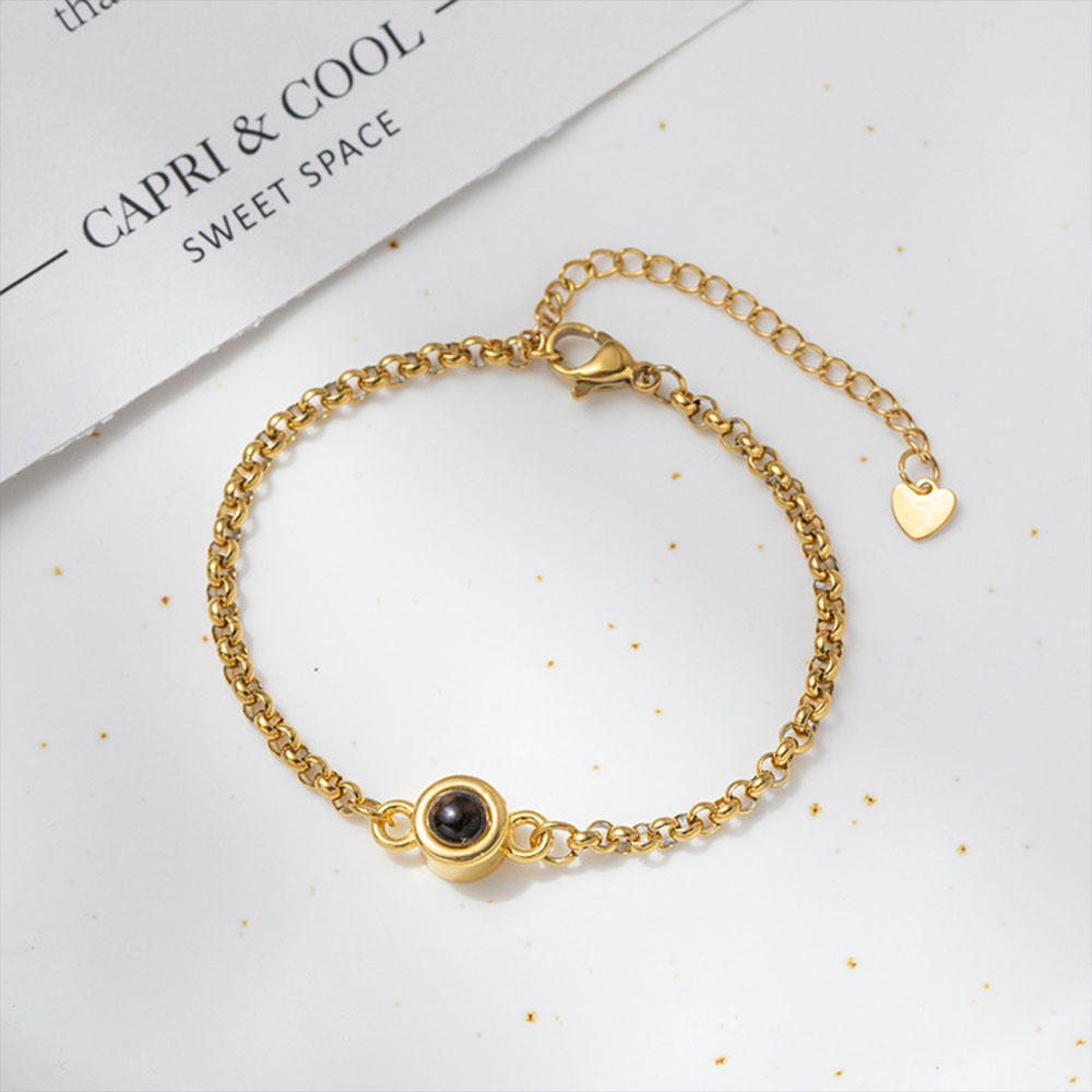 写真入りカスタムフォトブレスレット ステンレススチール パー - Bracelet Link Remover のレビューと価格