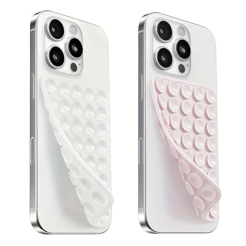2個入り両面シリコン吸盤式スマホスタンド iPhone/An - Watch Es のレビューと価格