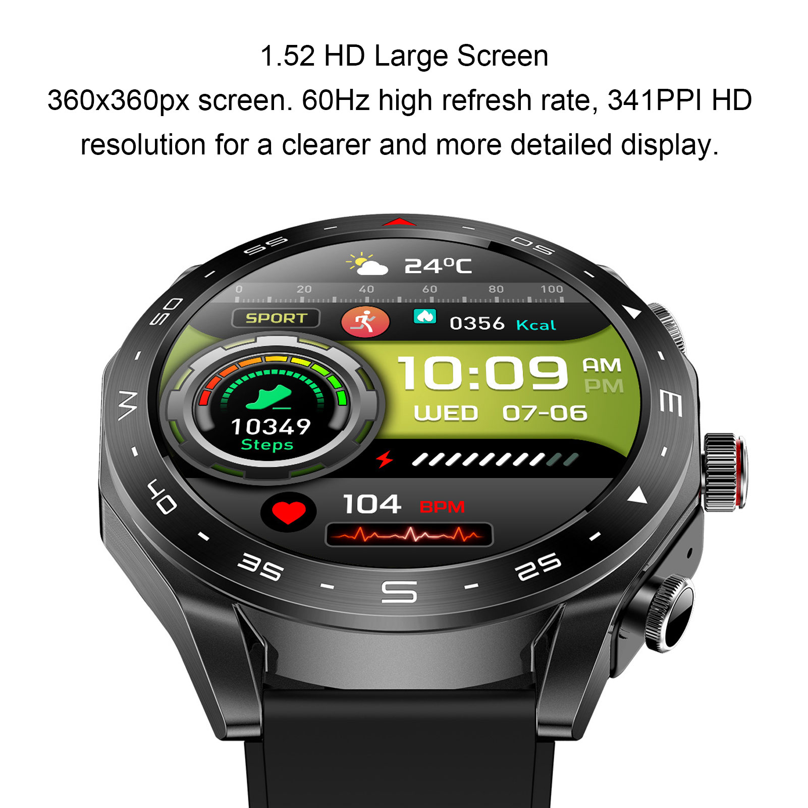 スマートウォッチ 座りすぎリマインダー タイマー 天気予報  - Smartwatch Noise Watches のレビューと価格